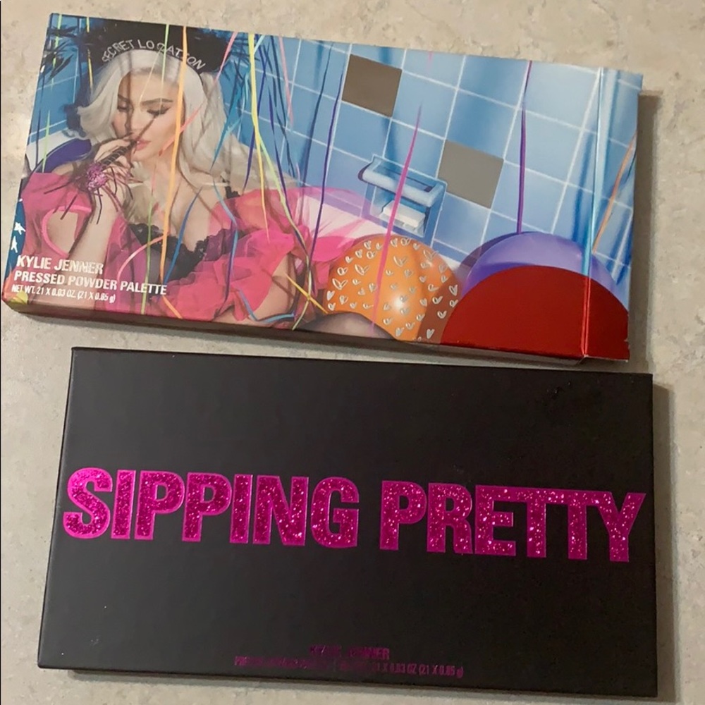 Kylie jenner sipping pretty eyeshadow palette NIB